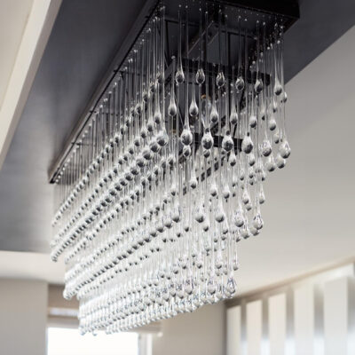 Light Drizzle Chandelier – Rectangular