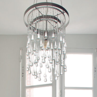 Light Drizzle Chandelier – Round (30 cm)