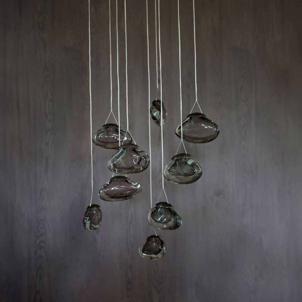 Medusa Bloom Chandelier – Oval (9 Drops)