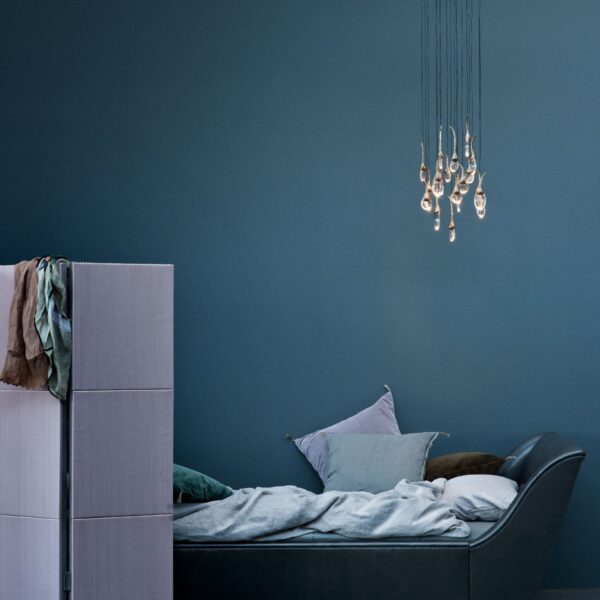 Seed Cloud Chandelier – Round (18 Drops)