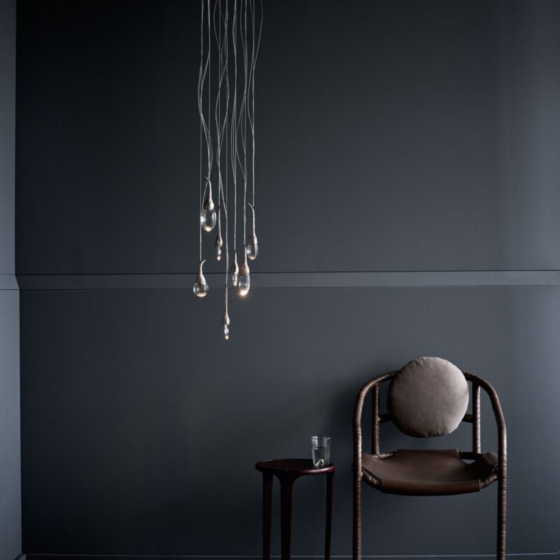 Seed Cloud Chandelier – Round (7 Drops)