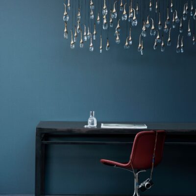 Seed Cloud Chandelier – Rectangular (56 Drops)