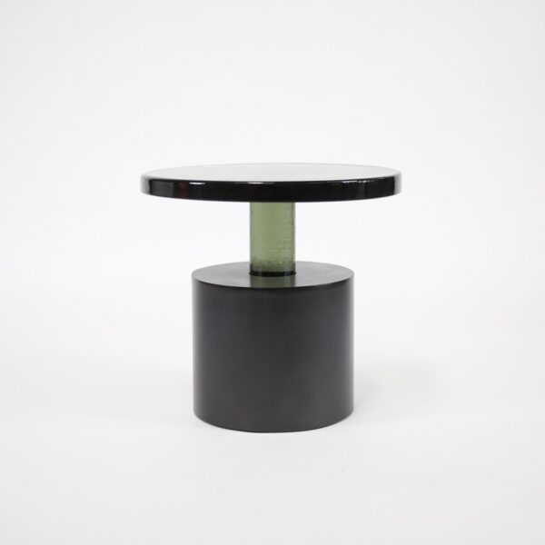 Bishop Table – Smoked Glass