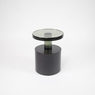 Bishop Table – Smoked Glass