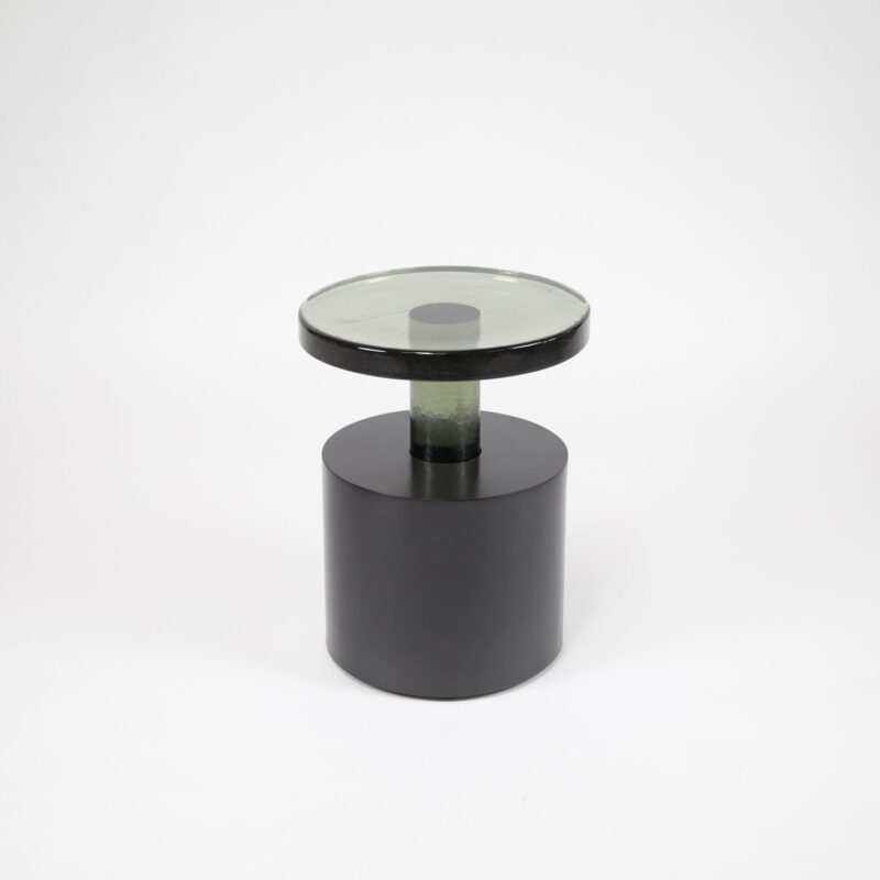 Bishop Table – Smoked Glass