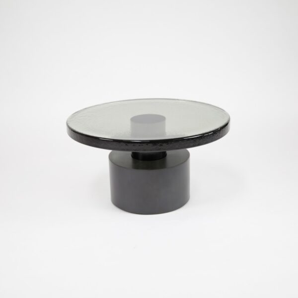 Bishop Table – Smoked Glass