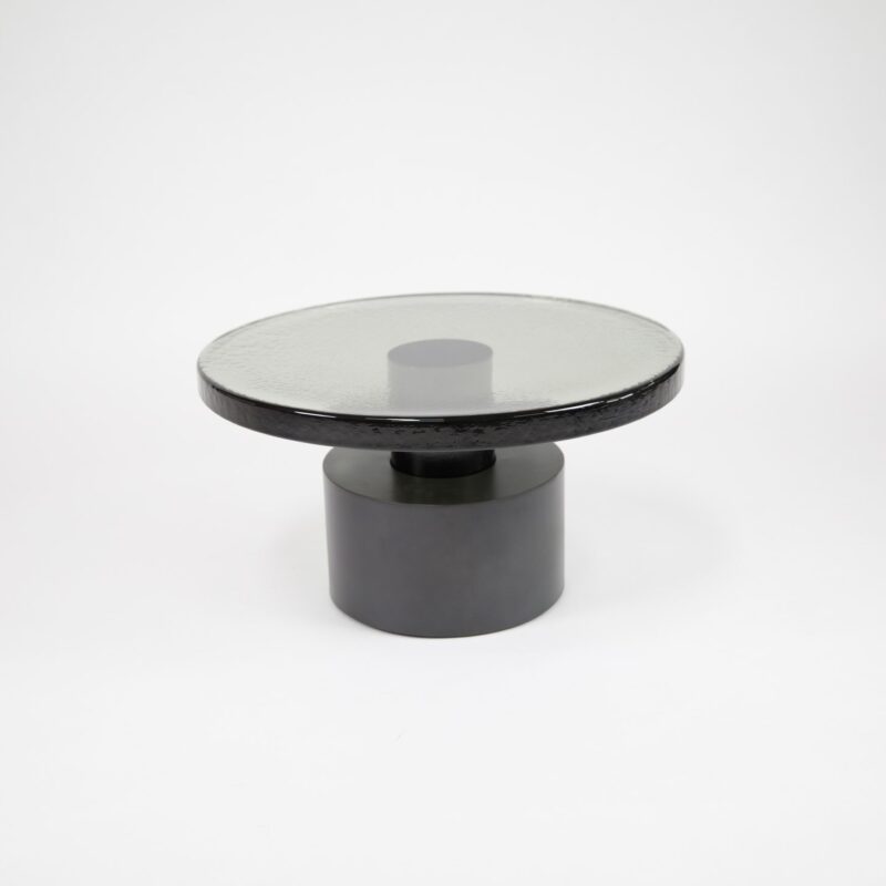 Bishop Table – Smoked Glass