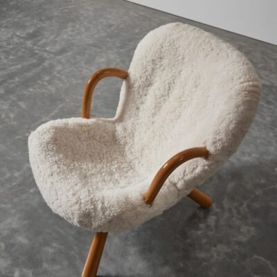 Pair of Clam Chairs by Madsen & Schubell