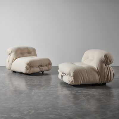 Pair of Soriana Chairs by Afra & Tobia Scarpa for Cassina