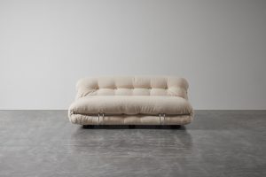 Soriana Settee by Afra & Tobia Scarpa for Cassina