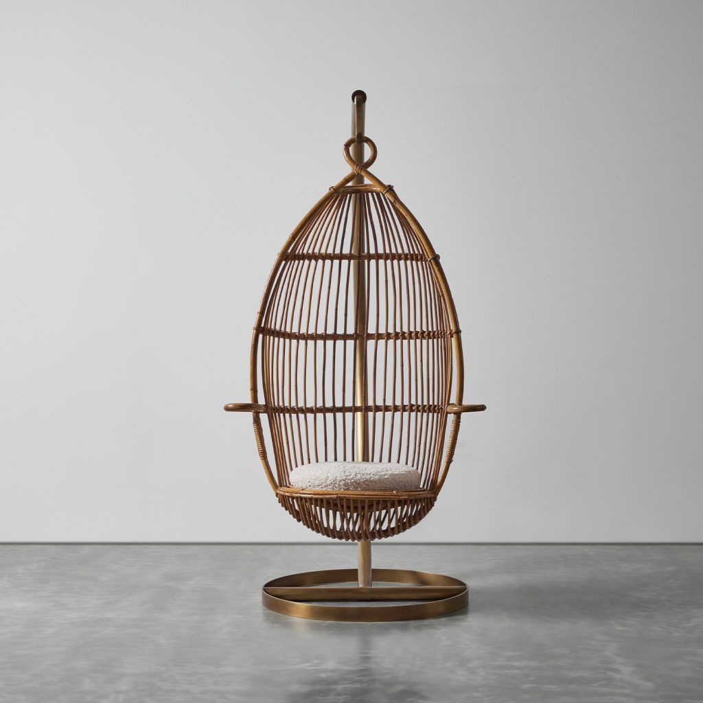 Tessere Suspended Chair by Fratelli Castano