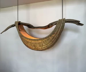 Driftwood Basket Pendant