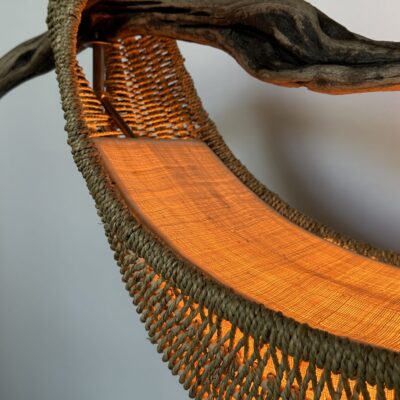 Driftwood Basket Pendant