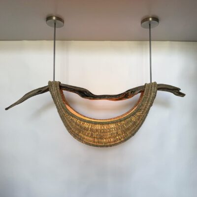 Driftwood Basket Pendant