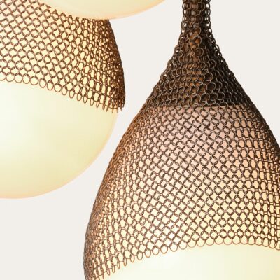 Armor Pendant – Small 3 Cluster