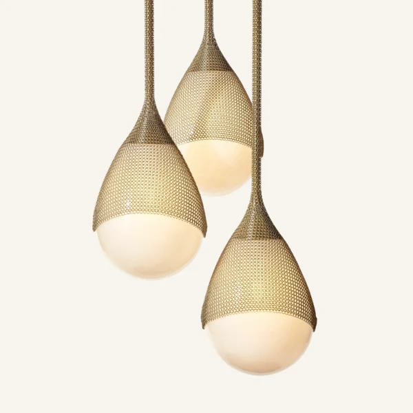 Armor Pendant – Large 3 Cluster