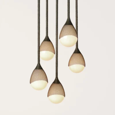 Armor Pendant – Small 5 Cluster