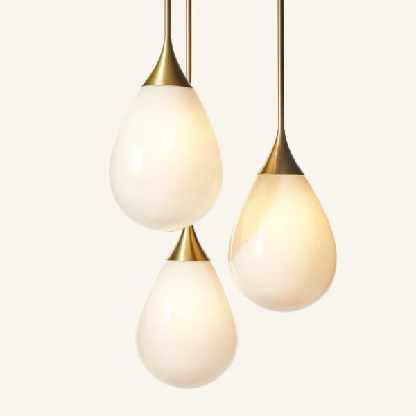 Teardrop Pendant – Large 3 Cluster