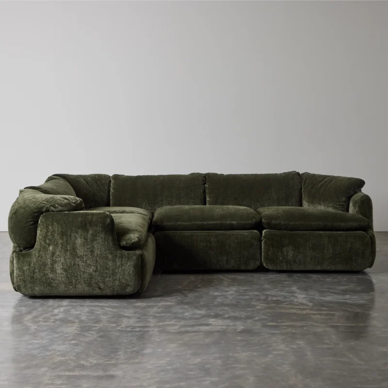 4-Piece Confidential Sofa by Rosselli Alberto