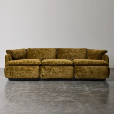3-Piece Confidential Sofa by Rosselli Alberto
