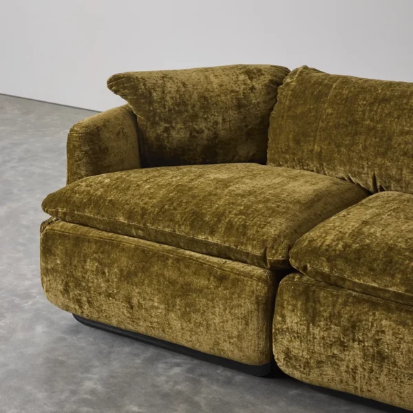 3-Piece Confidential Sofa by Rosselli Alberto