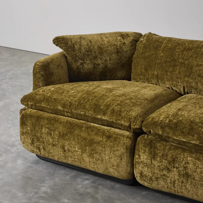 3-Piece Confidential Sofa by Rosselli Alberto