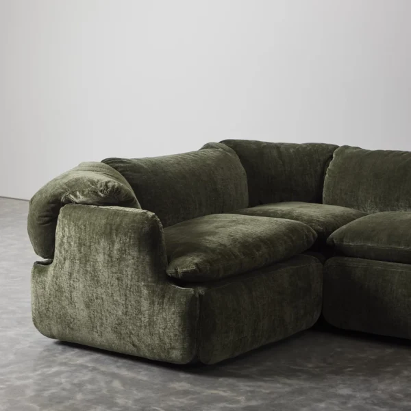 4-Piece Confidential Sofa by Rosselli Alberto