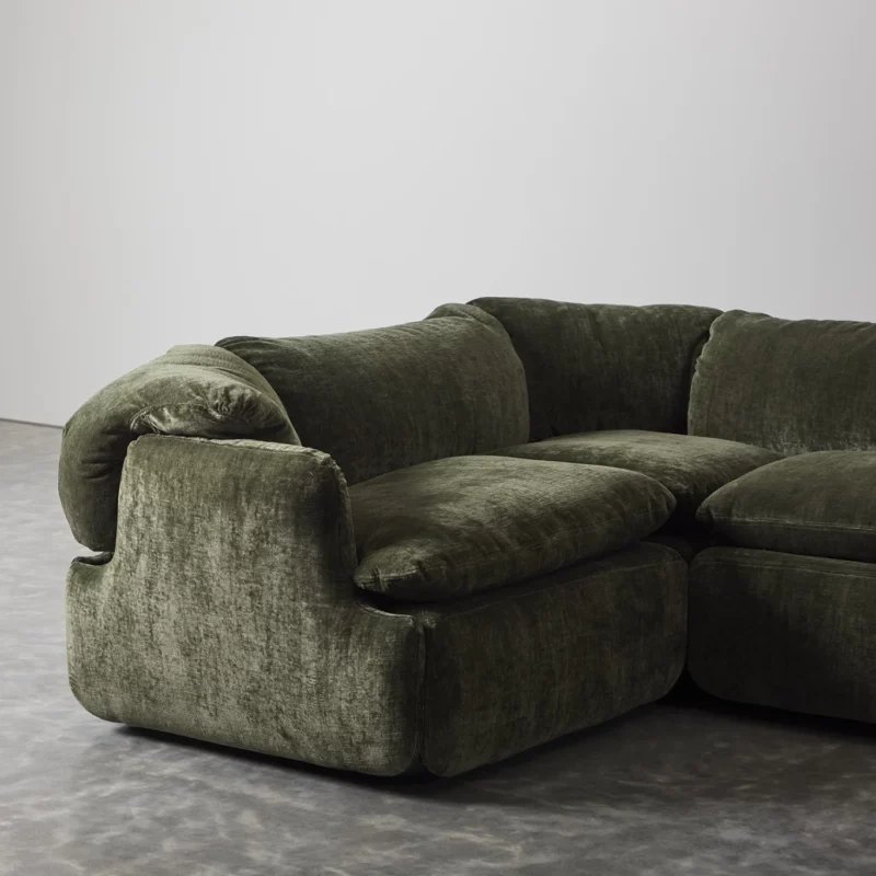 4-Piece Confidential Sofa by Rosselli Alberto