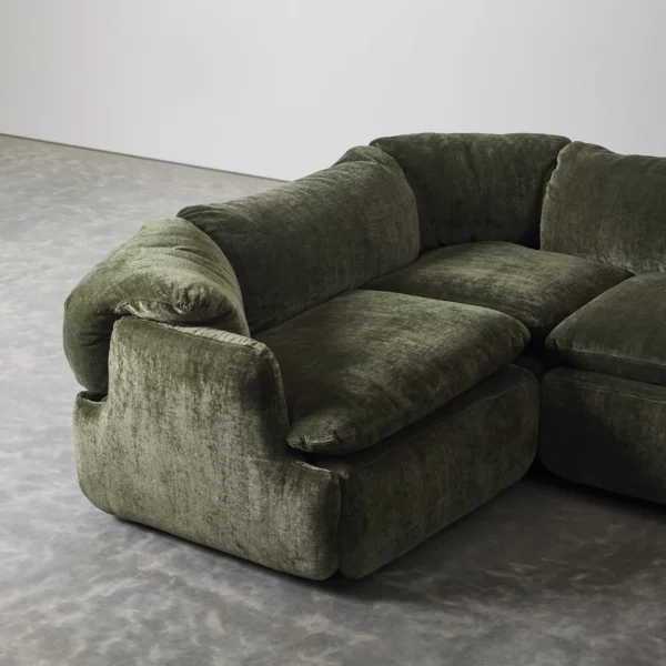 4-Piece Confidential Sofa by Rosselli Alberto