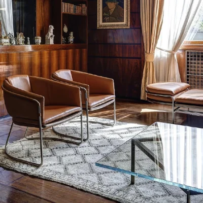 Geometric Lounge Chair