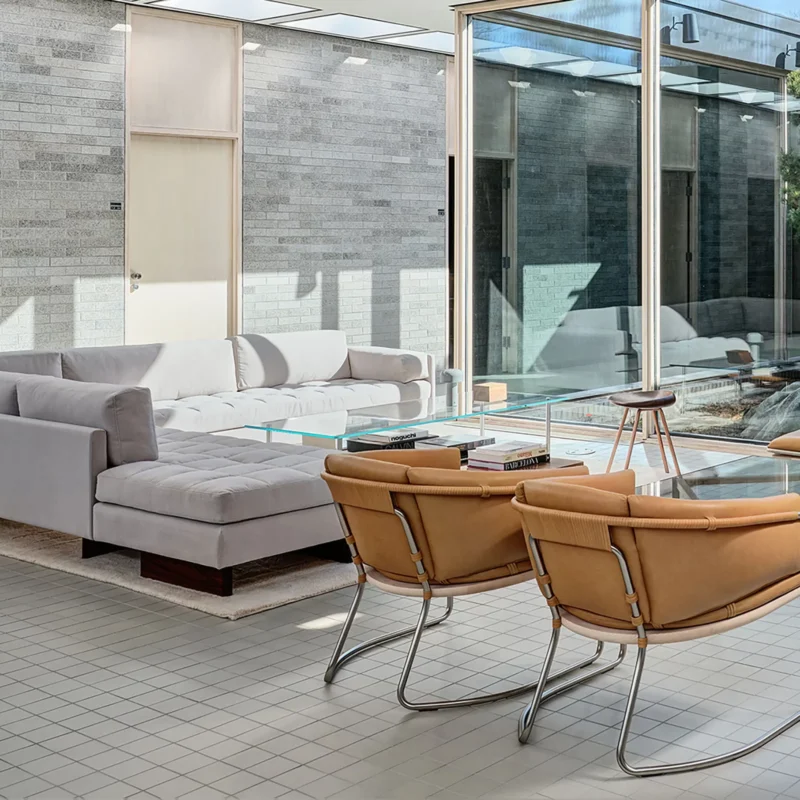 Geometric Lounge Chair