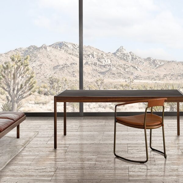 Leather Desk