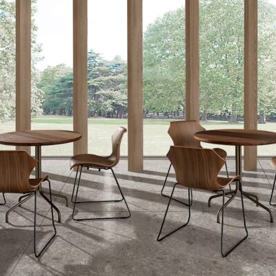 Petal Chair Sled Base