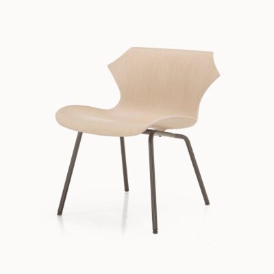 Petal Lounge Chair Metal Base