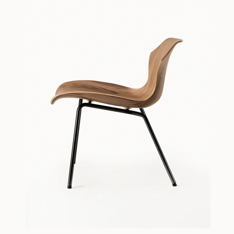 Petal Lounge Chair Metal Base