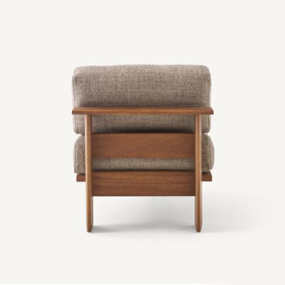 Rail Lounge Chairs and Ottoman