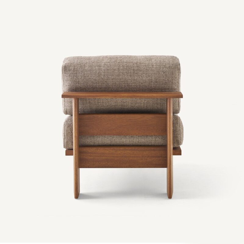 Rail Lounge Chairs and Ottoman