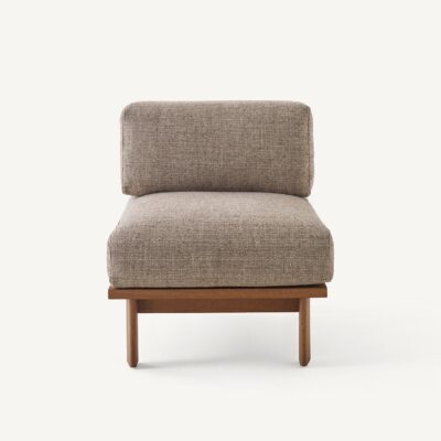 Rail Lounge Chairs and Ottoman