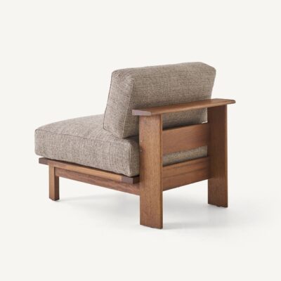 Rail Lounge Chairs and Ottoman