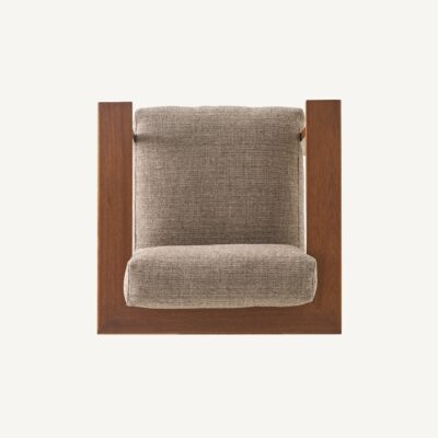 Rail Lounge Chairs and Ottoman