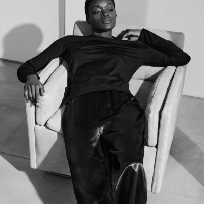 Salon Club Chair and Ottoman