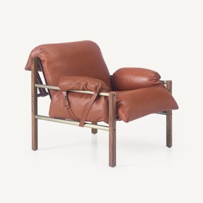 Sling Club Chair and Ottoman