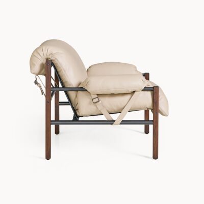 Sling Club Chair and Ottoman