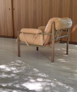 Sling Club Chair and Ottoman