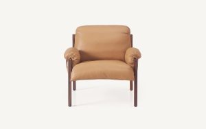 Sling Club Chair and Ottoman