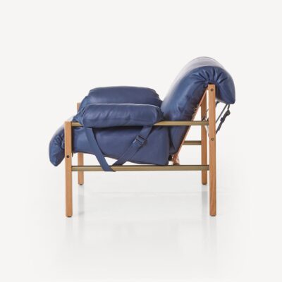 Sling Club Chair and Ottoman