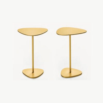 Trigon Pedestal Side Table