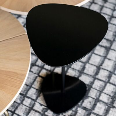 Trigon Pedestal Side Table