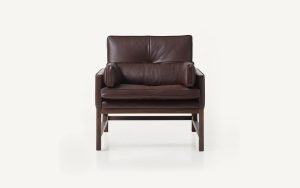 Wood Frame Lounge Chairs