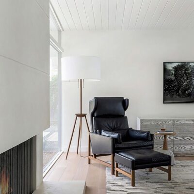 Wood Frame Lounge Chairs